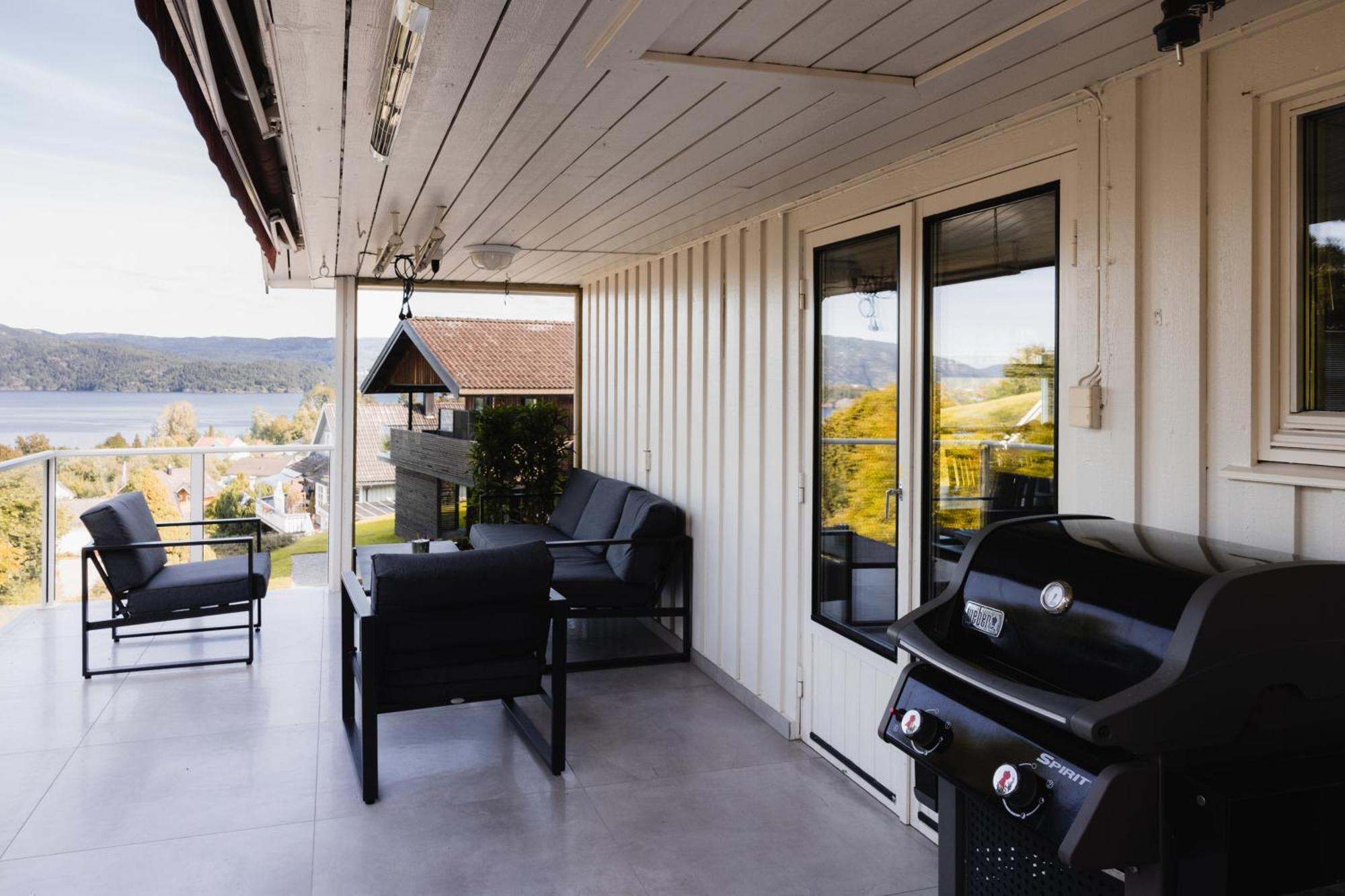 Leilighet Med Flott Uteplass Ulefoss Экстерьер фото